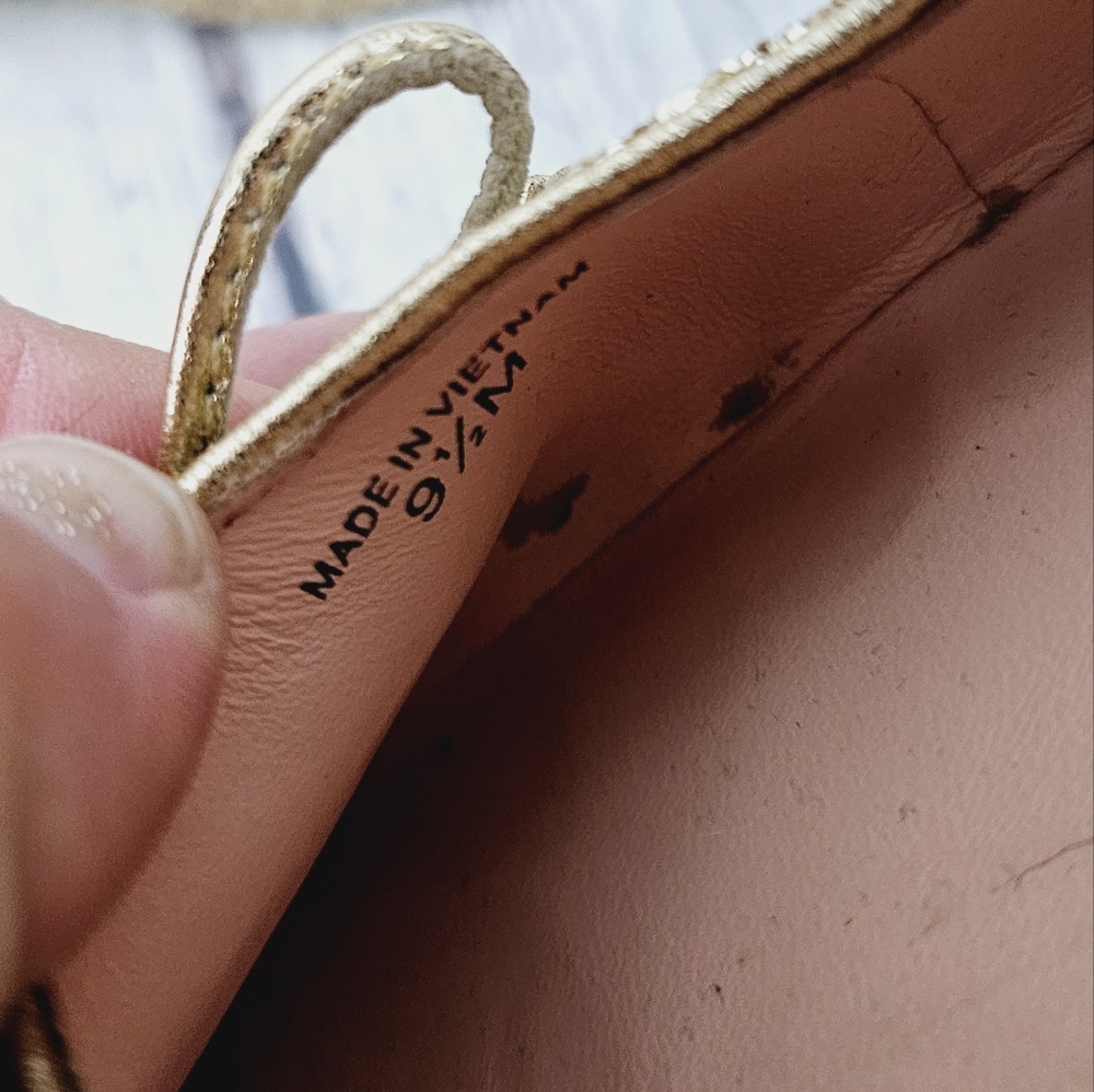 KATE SPADE | Nella glitter sparkle bow cap toe slip-on ballet flats - Picture 11 of 11